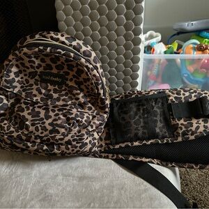 Tushbaby Leopard Print Baby Bag